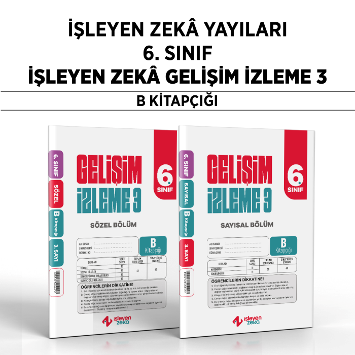 İŞLEYEN 06.SINIF GELİŞİM İZ.(GİS) SY/SZ 3-B -25-26